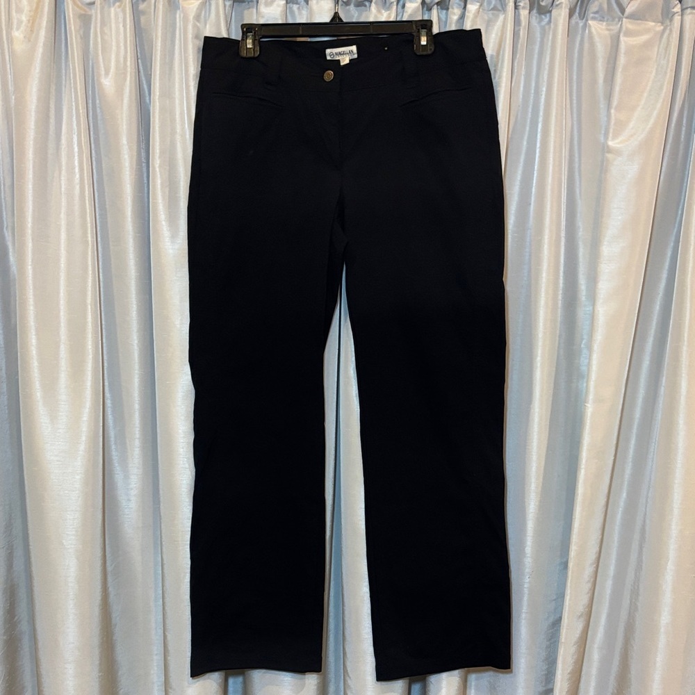 Women’s Hiking Pants, Magellan, Black, Large, straight leg